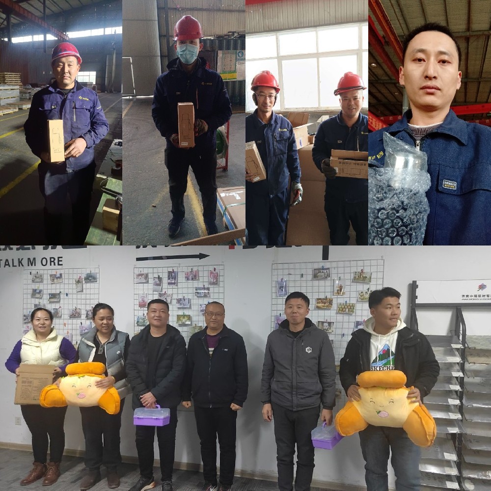 濟南中福鋁材第四季度生日會